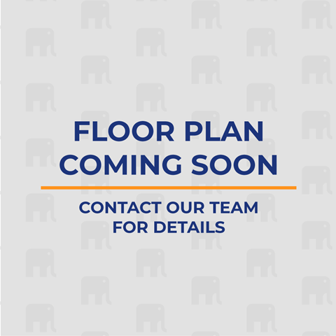 A sign that says "FLOOR PLAN COMING SOON" and "CONTACT OUR TEAM FOR DETAILS".